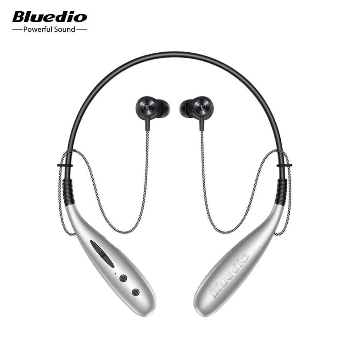 BLUEDIO - Audifonos Bluedio Hn Con Ranura Sd Contador Paso
