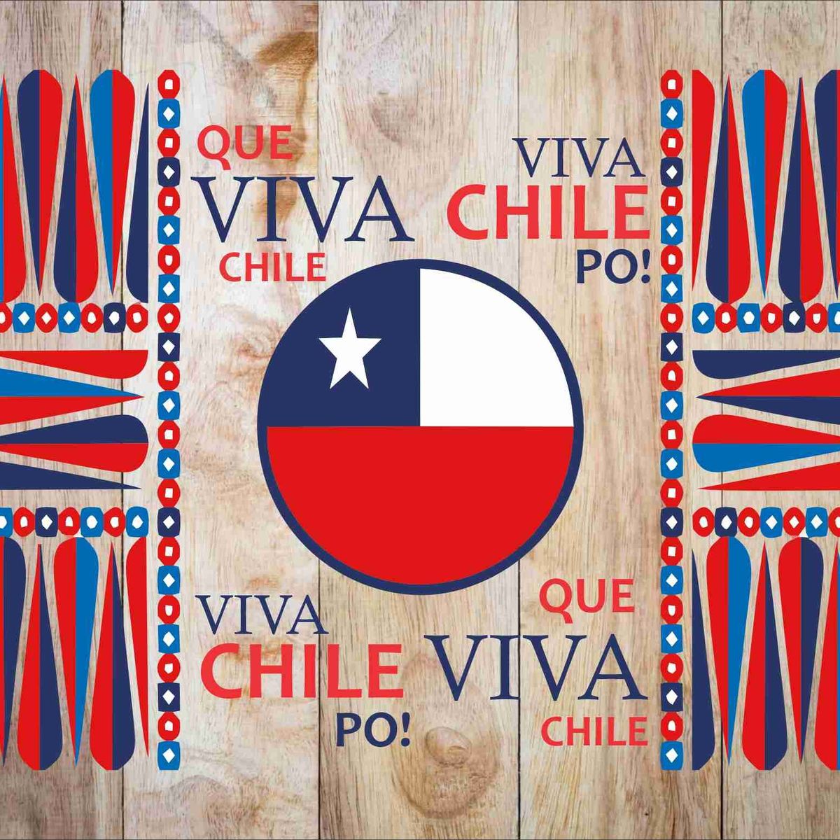 GENERICO - Set de Individuales Dieciocheros