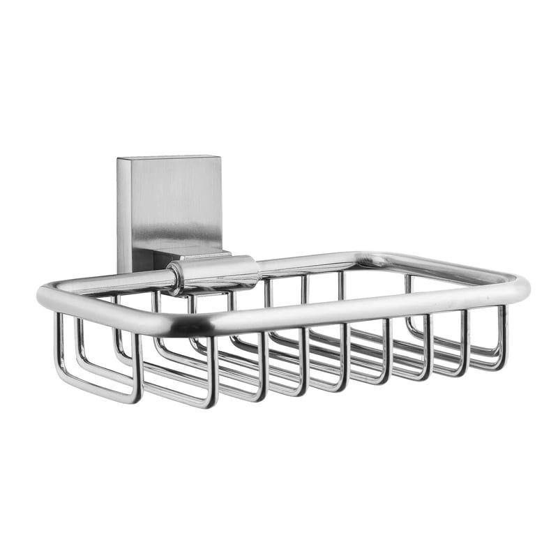 STRETTO - Moderno Porta Jabón Jabonera Soporte Base Para Jabón Taff Cromo