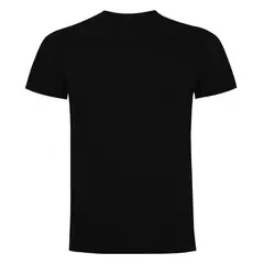 ANDESLAND OUTDOOR APPAREL - Polera Manga Corta 100% Algodón Negro Hombre