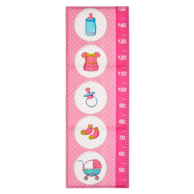 VGO - Cuadro canvas 40x113 infantil Medidas Rosa Vgo
