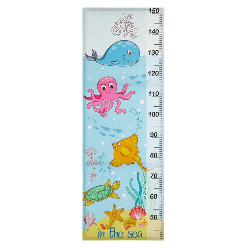 VGO - Cuadro canvas 40x113 infantil Medidas Turquesa Vgo