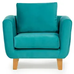 BARRA DESIGN - SILLON THOMAS TURQUESA