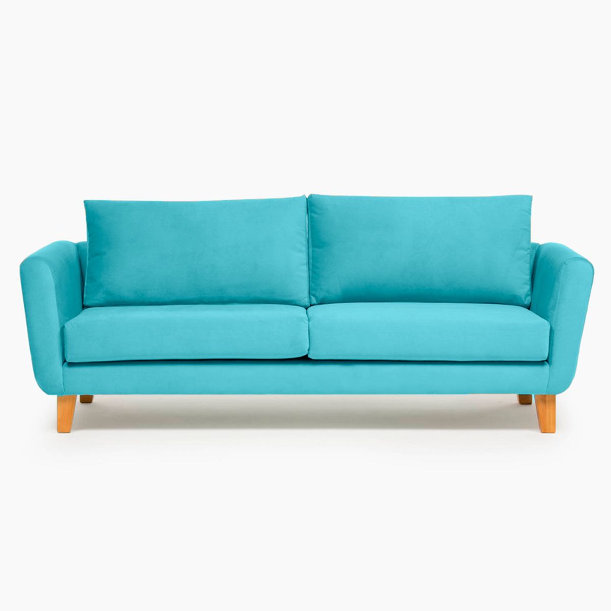 BARRA DESIGN - SOFA THOMAS 210  TURQUESA