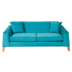 BARRA DESIGN - SOFA FINLAND 3C TURQUESA