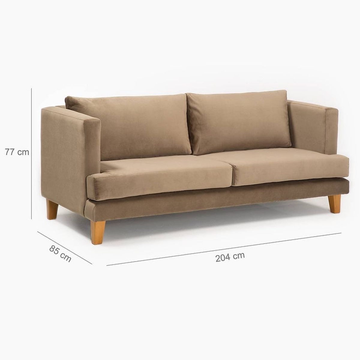 BARRA DESIGN - SOFA LARISA 3C BEIGE