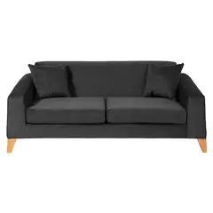 BARRA DESIGN - SOFA FINLAND 3C NEGRO
