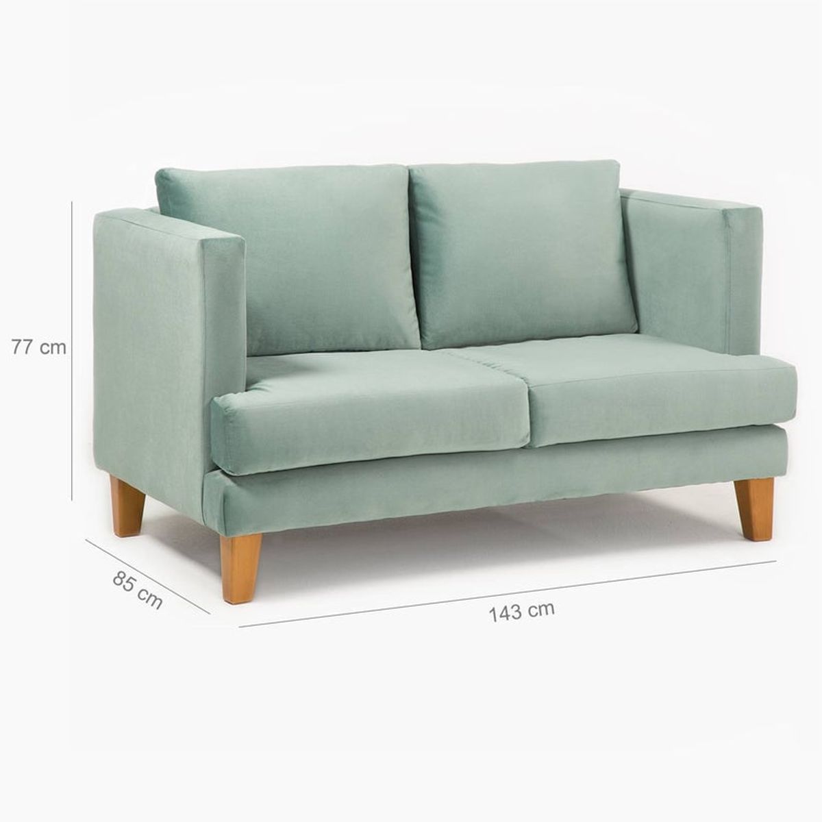 BARRA DESIGN - SOFA LARISA 2C VERDE