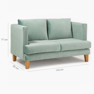 Imagen 2 del producto SOFA LARISA 2C VERDE