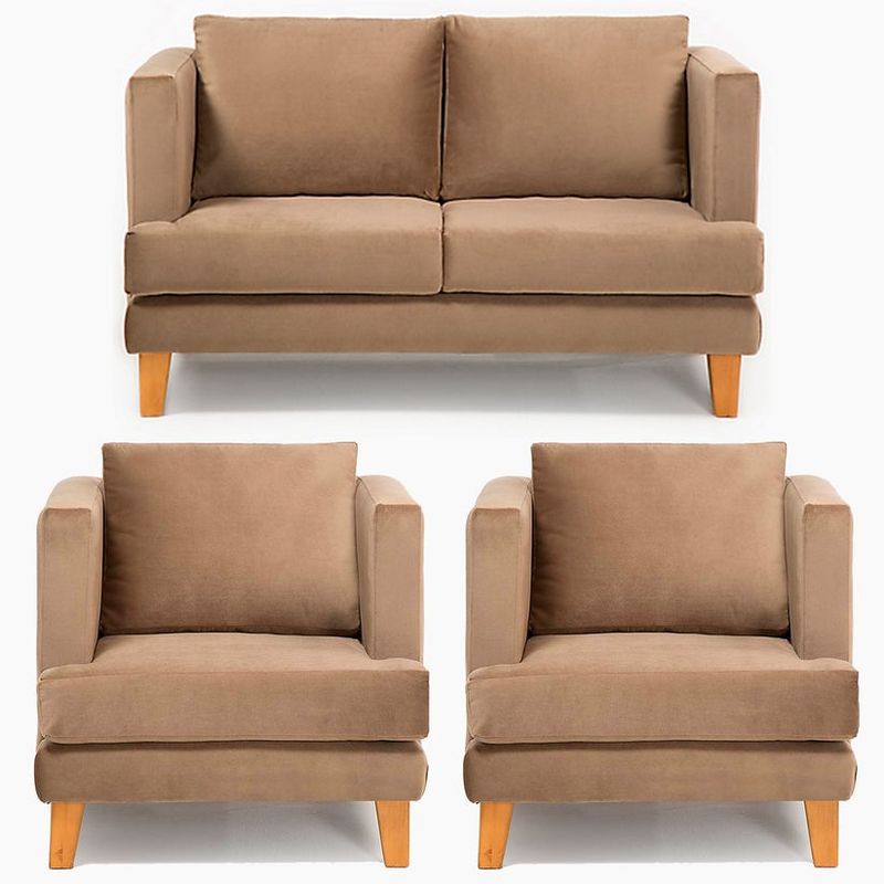 BARRA DESIGN - JUEGO LIVING 2-1-1 LARISA BEIGE