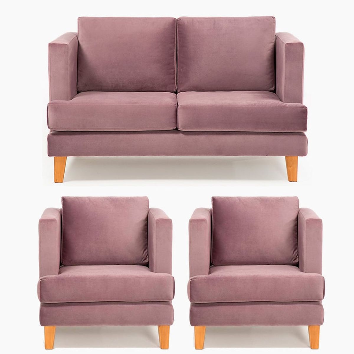 BARRA DESIGN - JUEGO LIVING 2-1-1 LARISA VIOLETA…