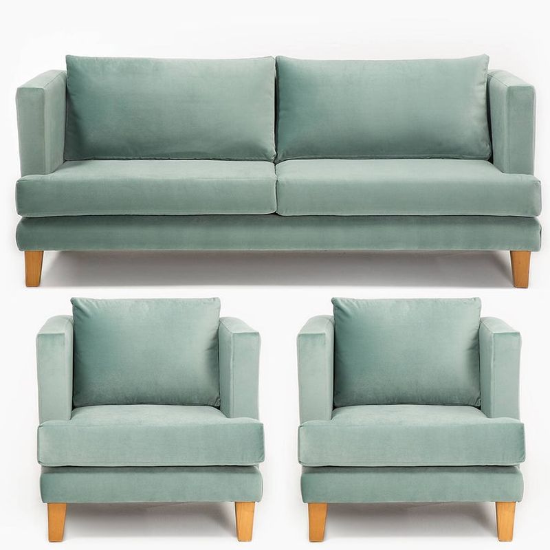 BARRA DESIGN - JUEGO LIVING 3-1-1 LARISA VERDE