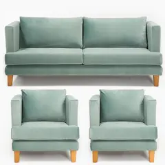 BARRA DESIGN - JUEGO LIVING 3-1-1 LARISA VERDE