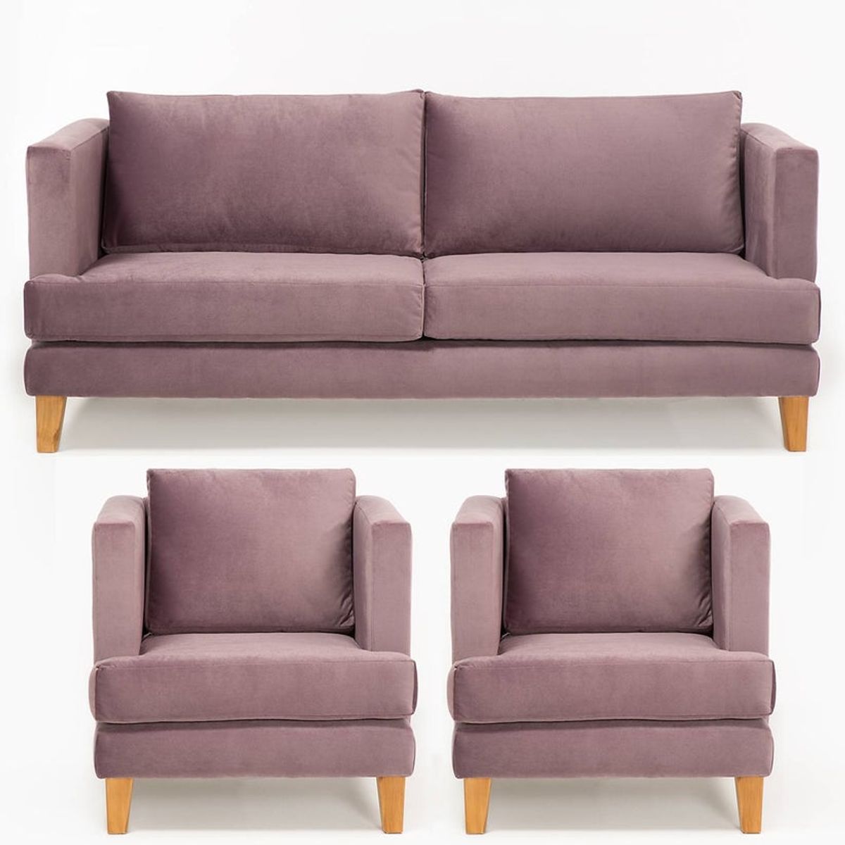 BARRA DESIGN - JUEGO LIVING 3-1-1 LARISA VIOLETA…