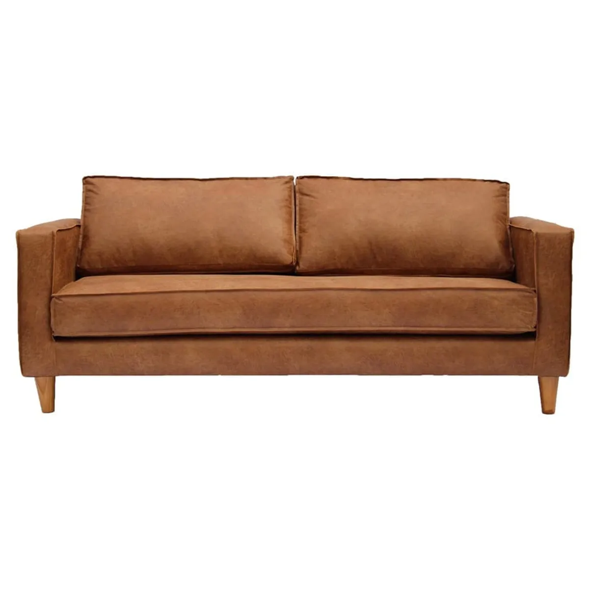 BARRA DESIGN - SOFA LUNA 3C CUERO BONDED