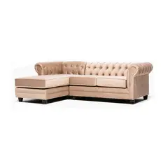 BARRA DESIGN - SECCIONAL CHESTERFIELD IZQUIERDO BEIGE