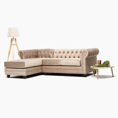 Imagen 2 del producto SECCIONAL CHESTERFIELD IZQUIERDO BEIGE…
