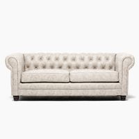 SOFA CHESTERFIELD 3C SKIN BEIGE