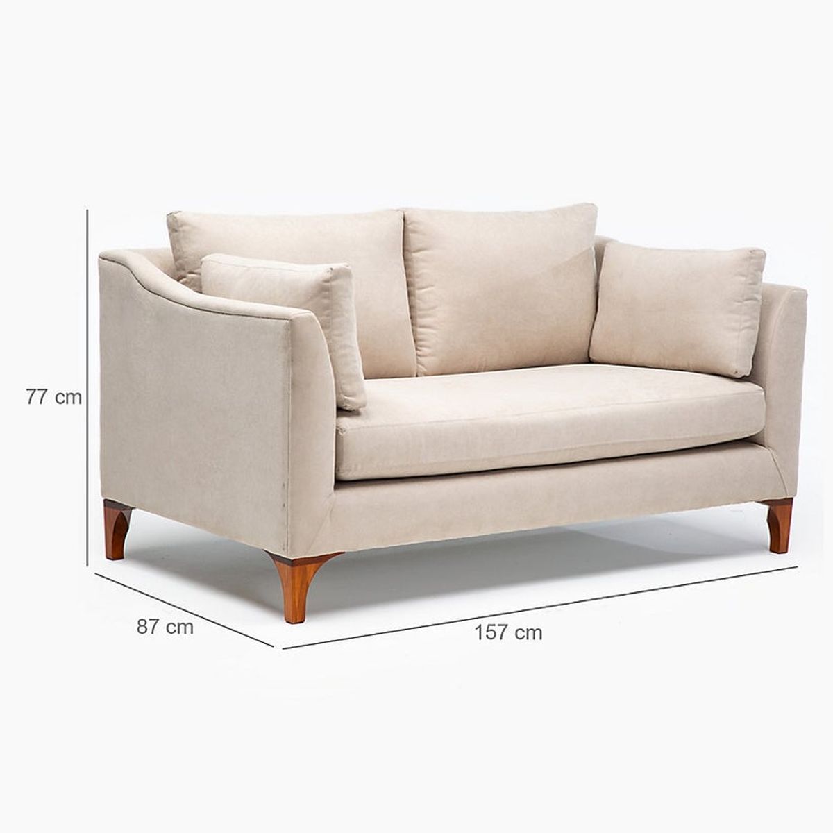 BARRA DESIGN - SOFA GRECIA 2C BEIGE