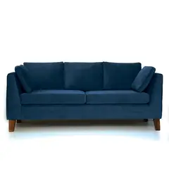 BARRA DESIGN - SOFA ESTOCOLMO 3C AZUL