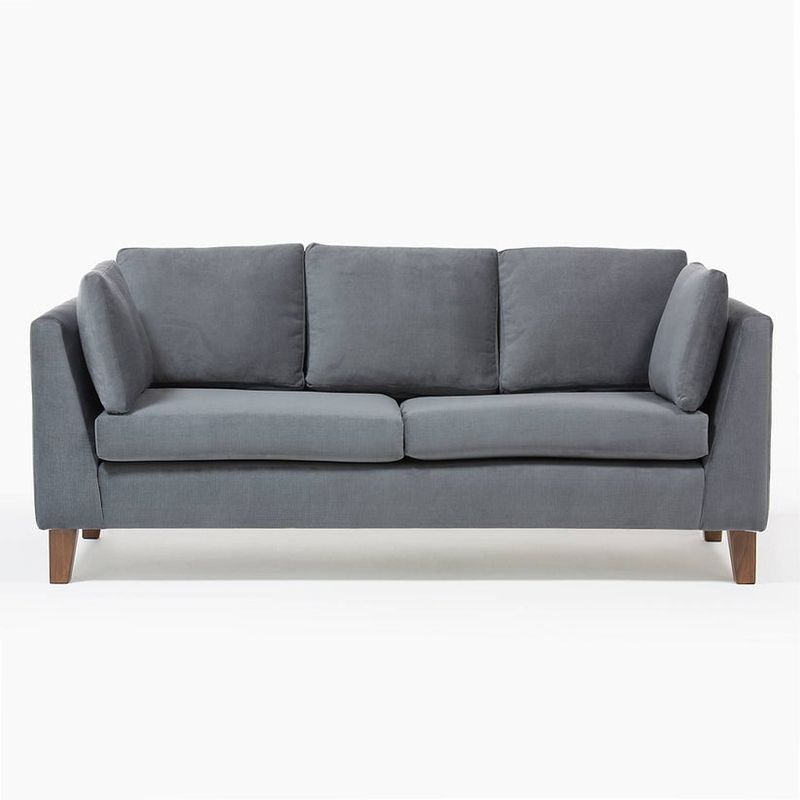 BARRA DESIGN - SOFA ESTOCOLMO 3C GRIS