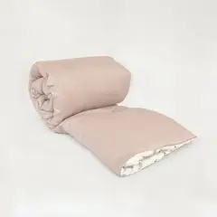 NINA HERRERA - Piecera Piqué Tazas Rosa 75x180cm