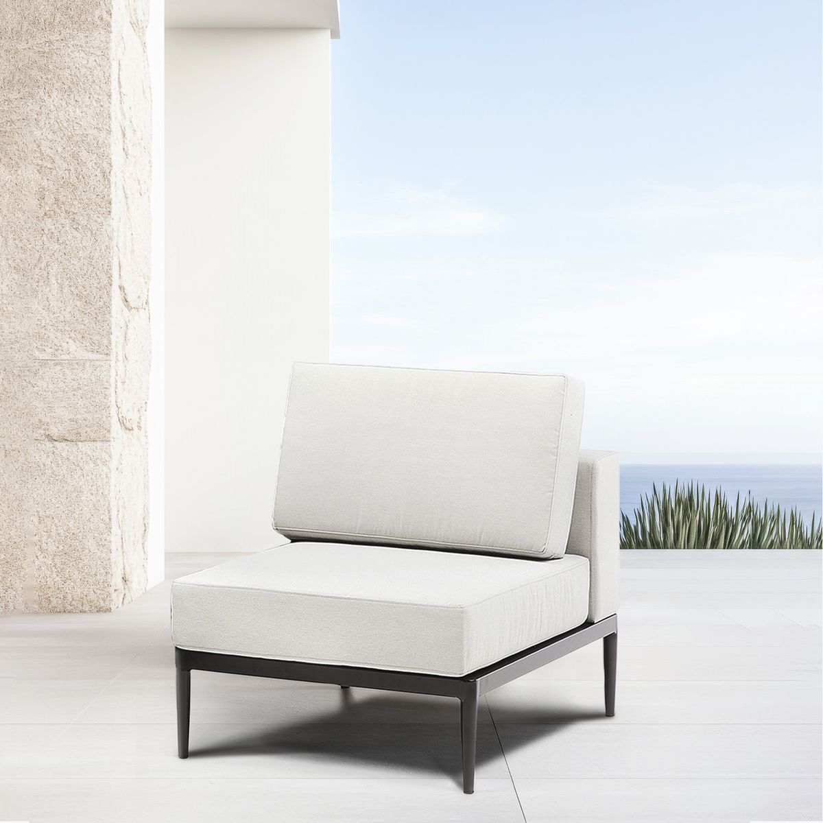 FORM DESIGN - Seccional 1C Long Bay Gris Form