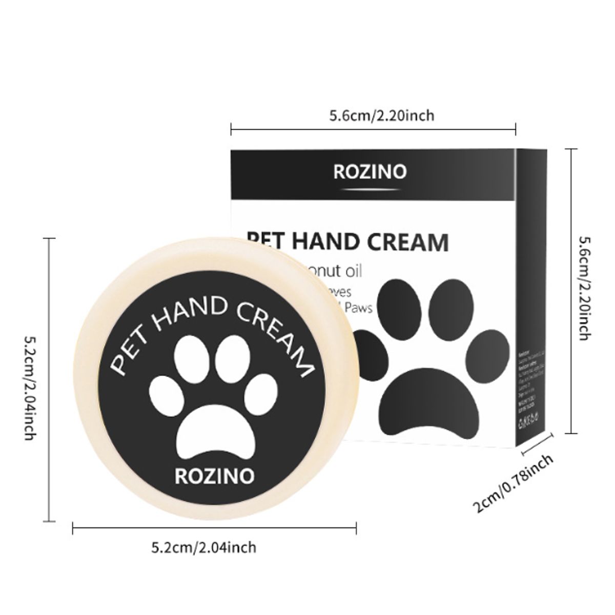 GENERICO - Crema Para Patas Perros Gatos Balsamo Hidratante Mascotas