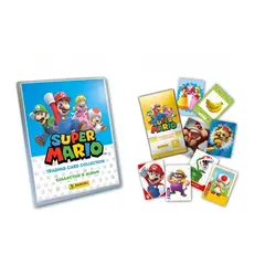 PANINI CHILE - Starter Pack + Caja 18 Sobres Super Mario Tc