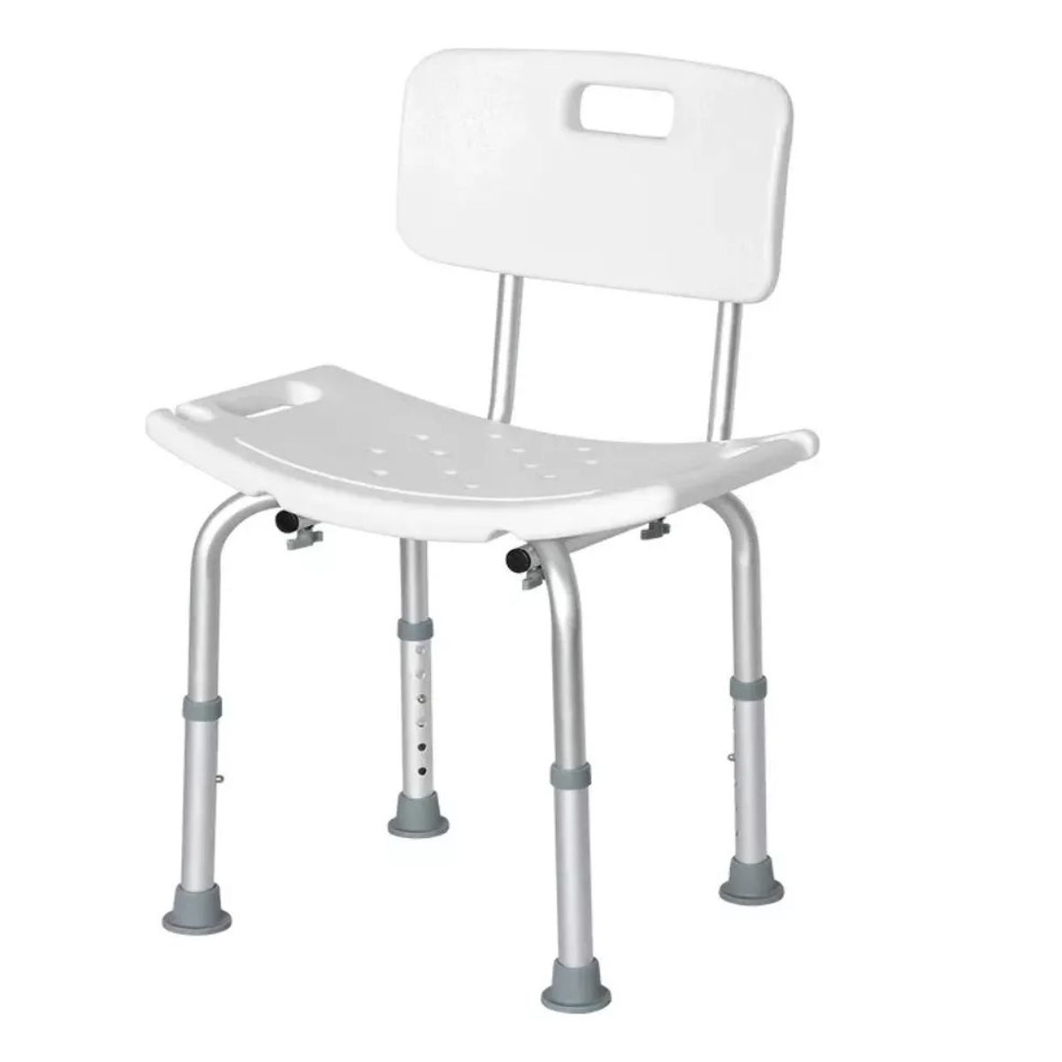 GENERICO - Silla De Ducha Para Baño Ajutable En Altura Portatil 301A