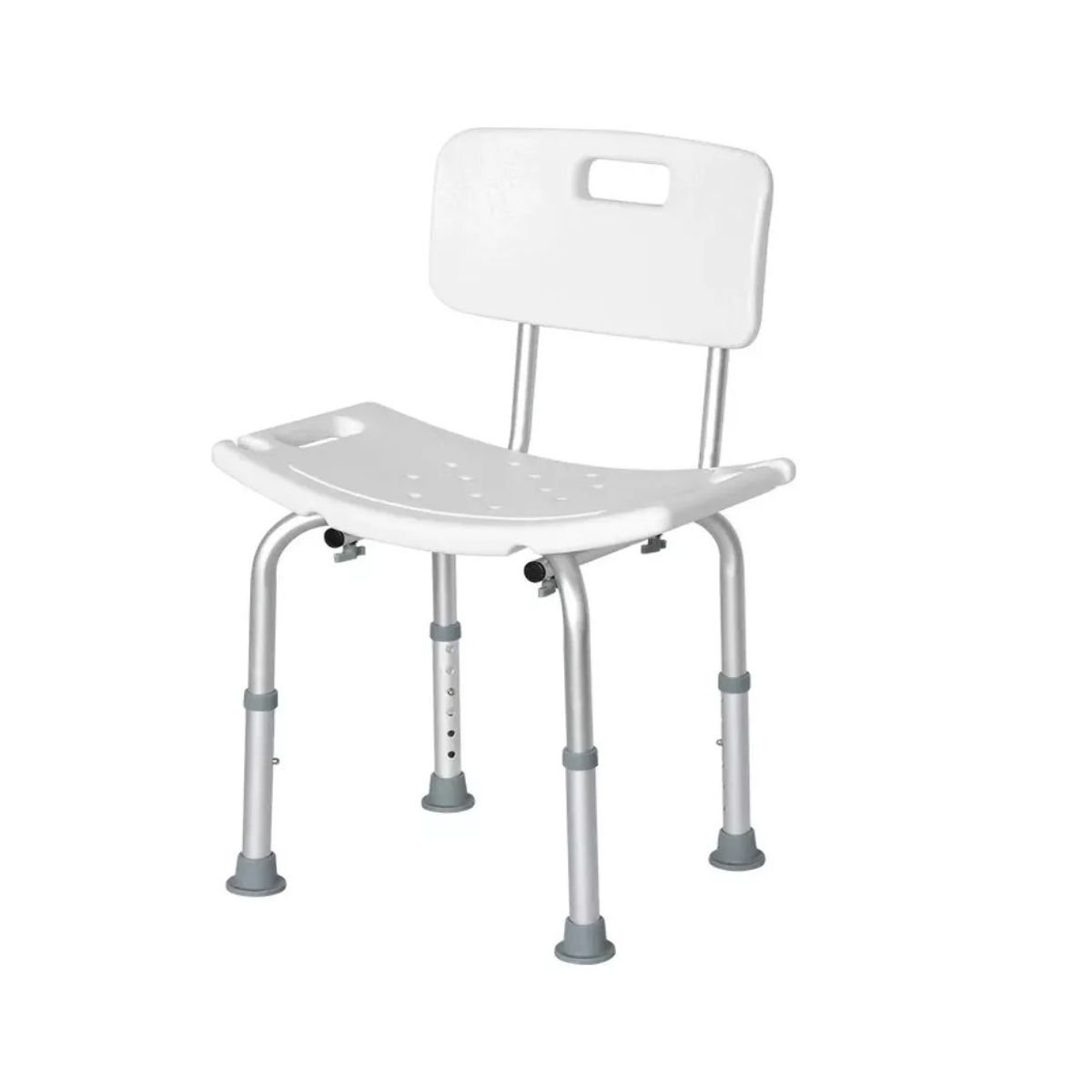 GENERICO - Silla De Ducha Para Baño Ajutable En Altura Portatil 301A