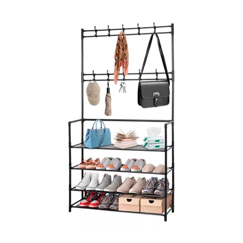 GENERICO - Organizador Zapatero Colgador 5 Niveles Negro