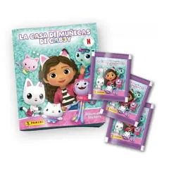 PANINI CHILE - Pack Álbum + 40 Sobres La Casa De Muñecas De Gabby