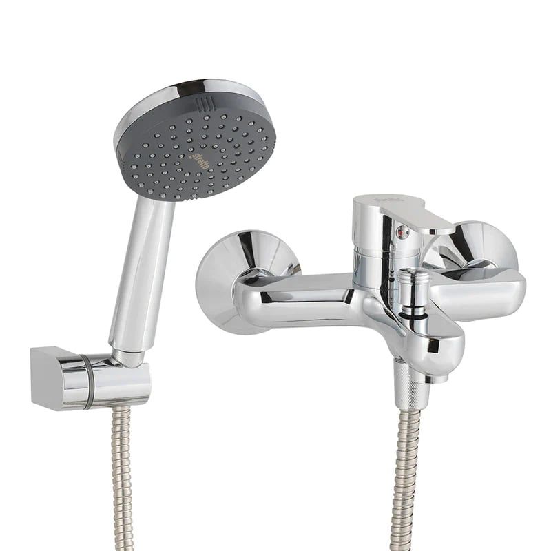 STRETTO - Monomando Llave Grifo Para Tina Ducha Modelo Arona Cromo