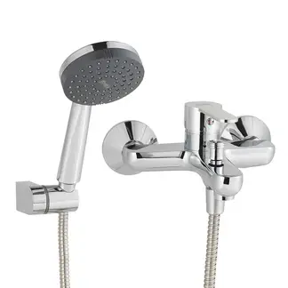 STRETTO - Monomando Llave Grifo Para Tina Ducha Modelo Arona Cromo