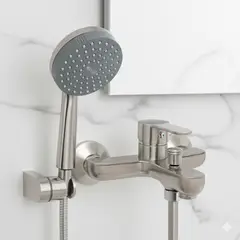 STRETTO - Monomando Llave Grifo Para Tina Ducha Modelo Arona