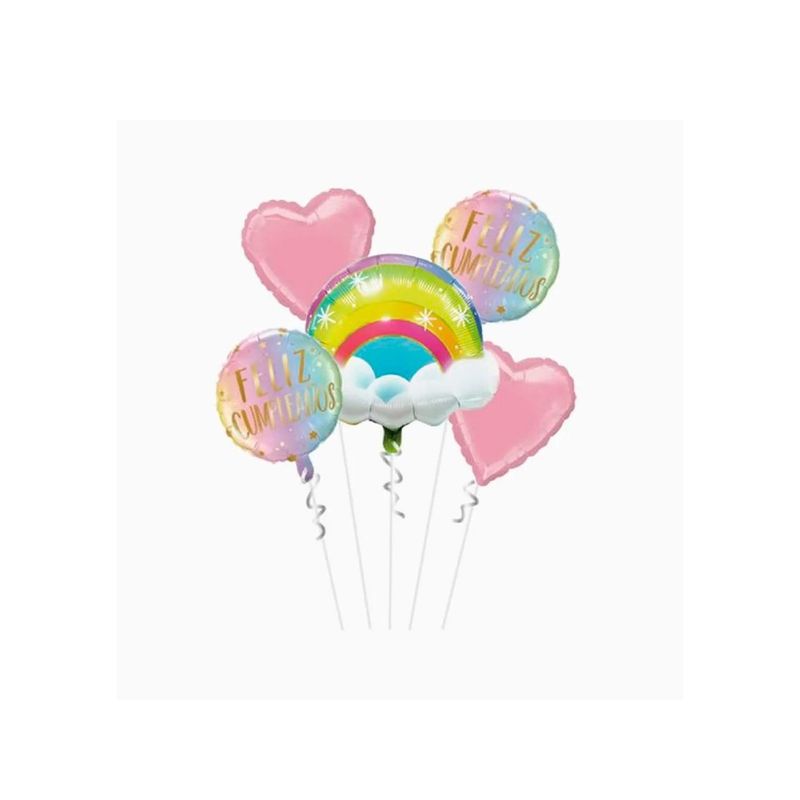 GENERICO - Set de Globos Arco Iris