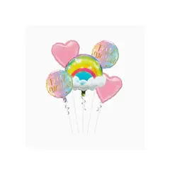 GENERICO - Set de Globos Arco Iris