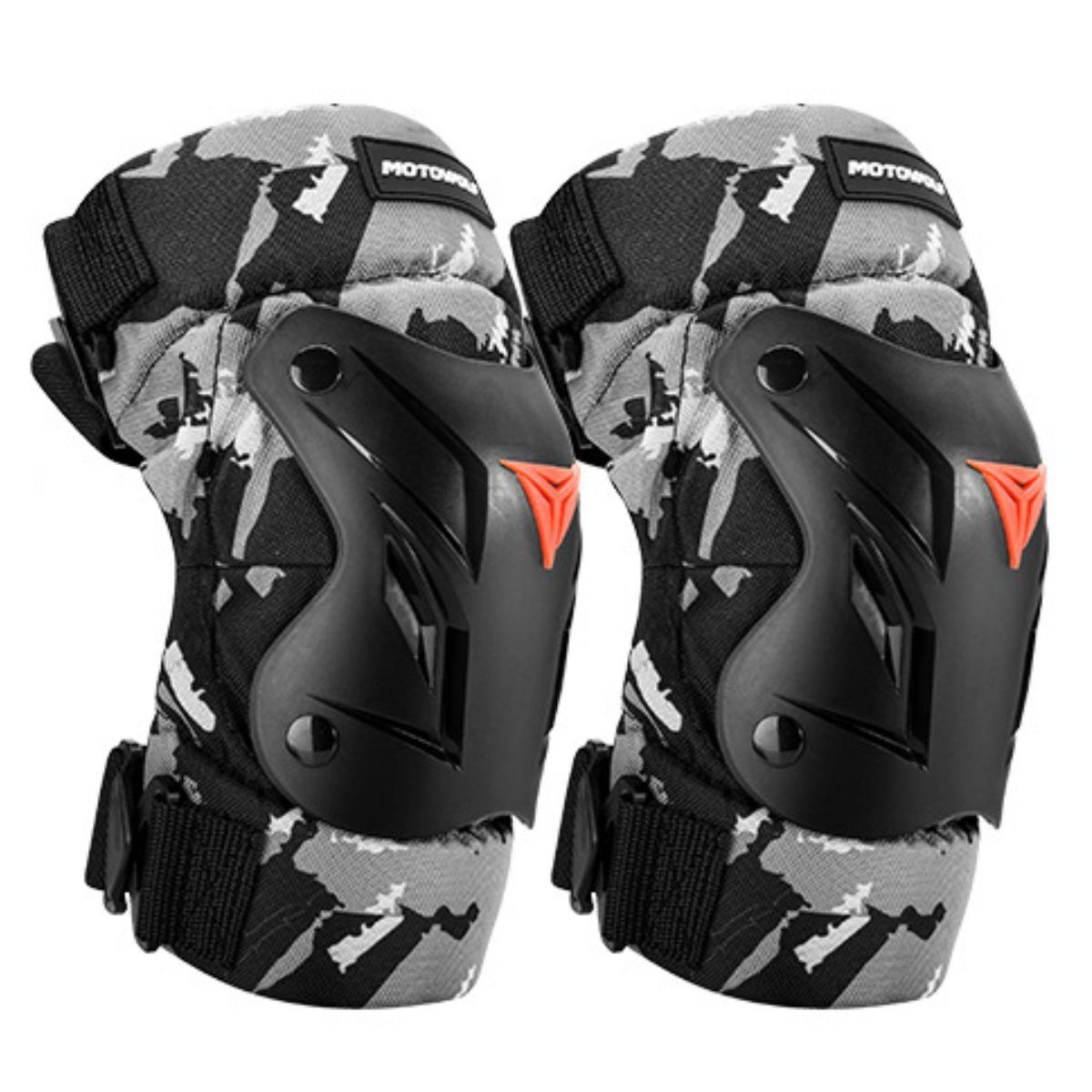 MOTOWOLF - Rodilleras Para motociclismo y deportes Camuflaje  MOTOWLOF 1034-CA