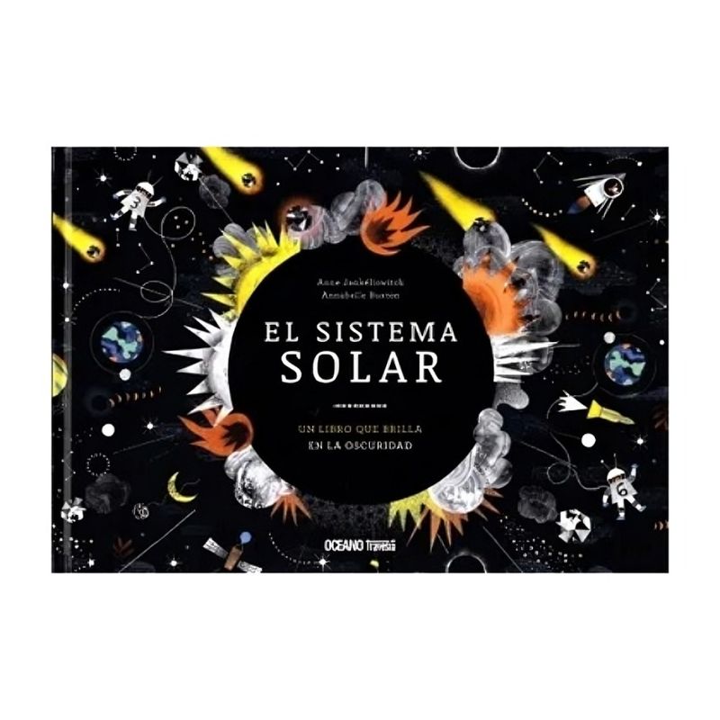 TOP10BOOKS - LIBRO EL SISTEMA SOLAR. UN LIBRO QUE BRILLA EN LA OSCURIDAD / ANNE JANKÉLIOWITC