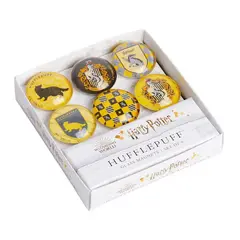 RETAILEXPRESS - Harry Potter Imanes de Cristal Diseño Hufflepuff 6 Uds