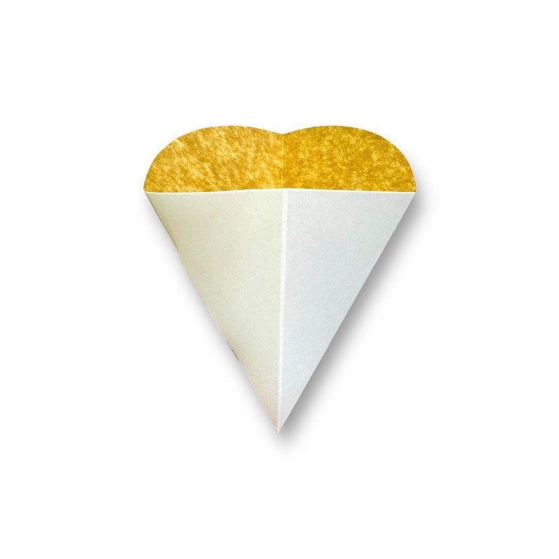 GENERICO - Pack 100 Estuches o Cono para Papas Fritas, Nuggets 15,5x7,5