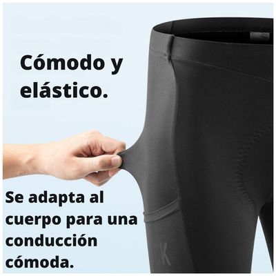 Imagen 2 del producto Calza corta short ciclismo mujer RK1008NB