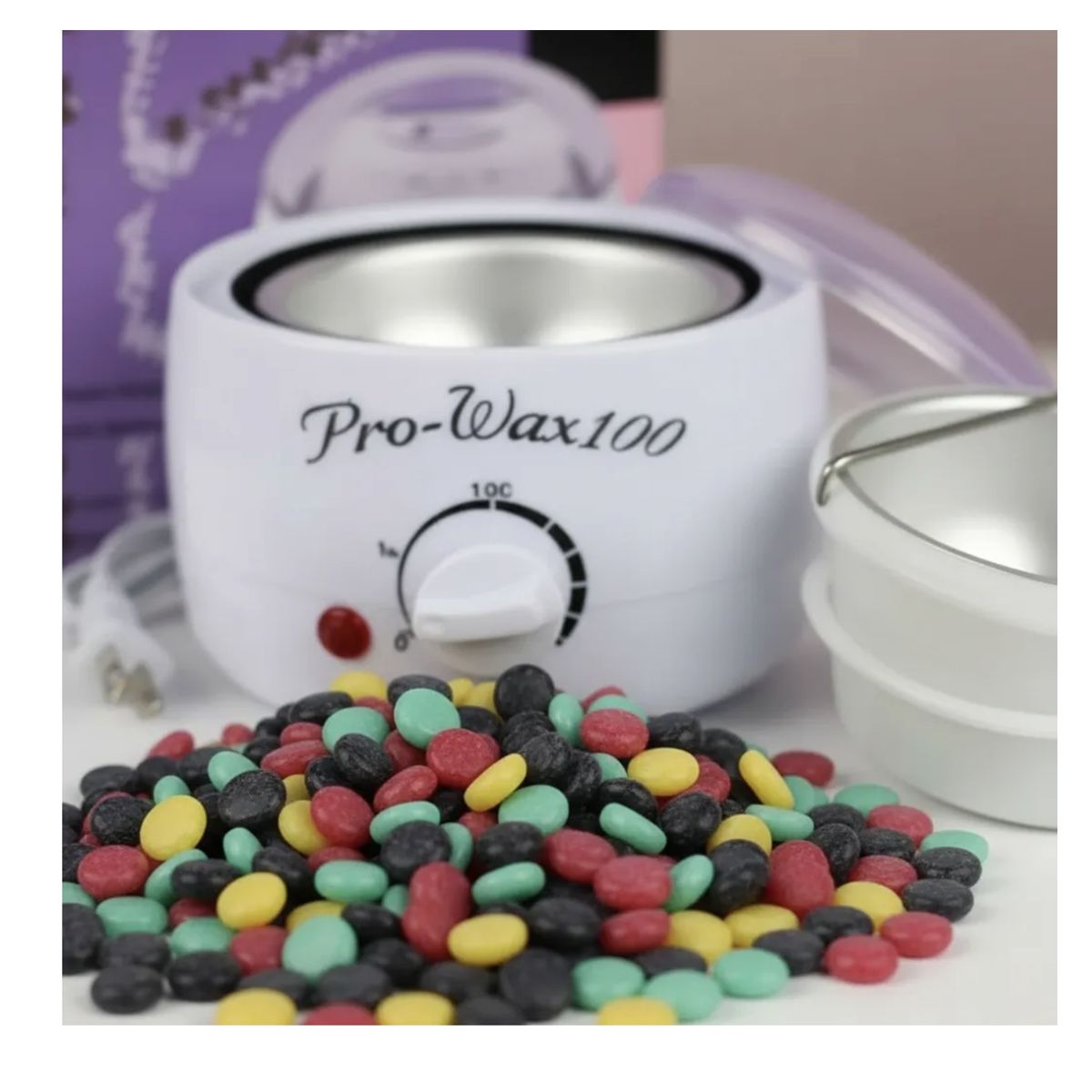 GENERICO - Calentador Cera Depilatoria 500g+400g Cera Elástica