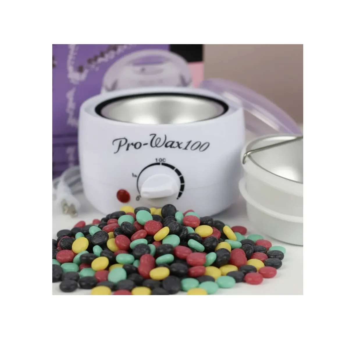 GENERICO - Calentador Cera Depilatoria 500g+400g Cera Elástica