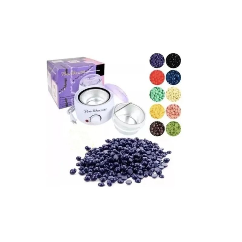 GENERICO - Calentador Cera Depilatoria 500g+400g Cera Elástica