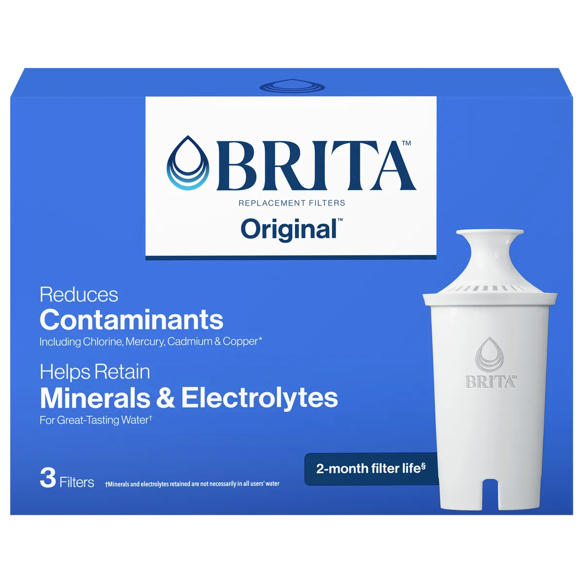 BRITA - Brita Sistema Purificador De Agua Filtro Purificador 3 Unid