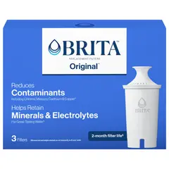 BRITA - Sistema Purificador De Agua Filtro Purificador 3 Unid