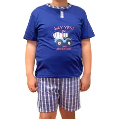 MPROPIA - Pijama Niño Verano Short Y Polera Diseños 351