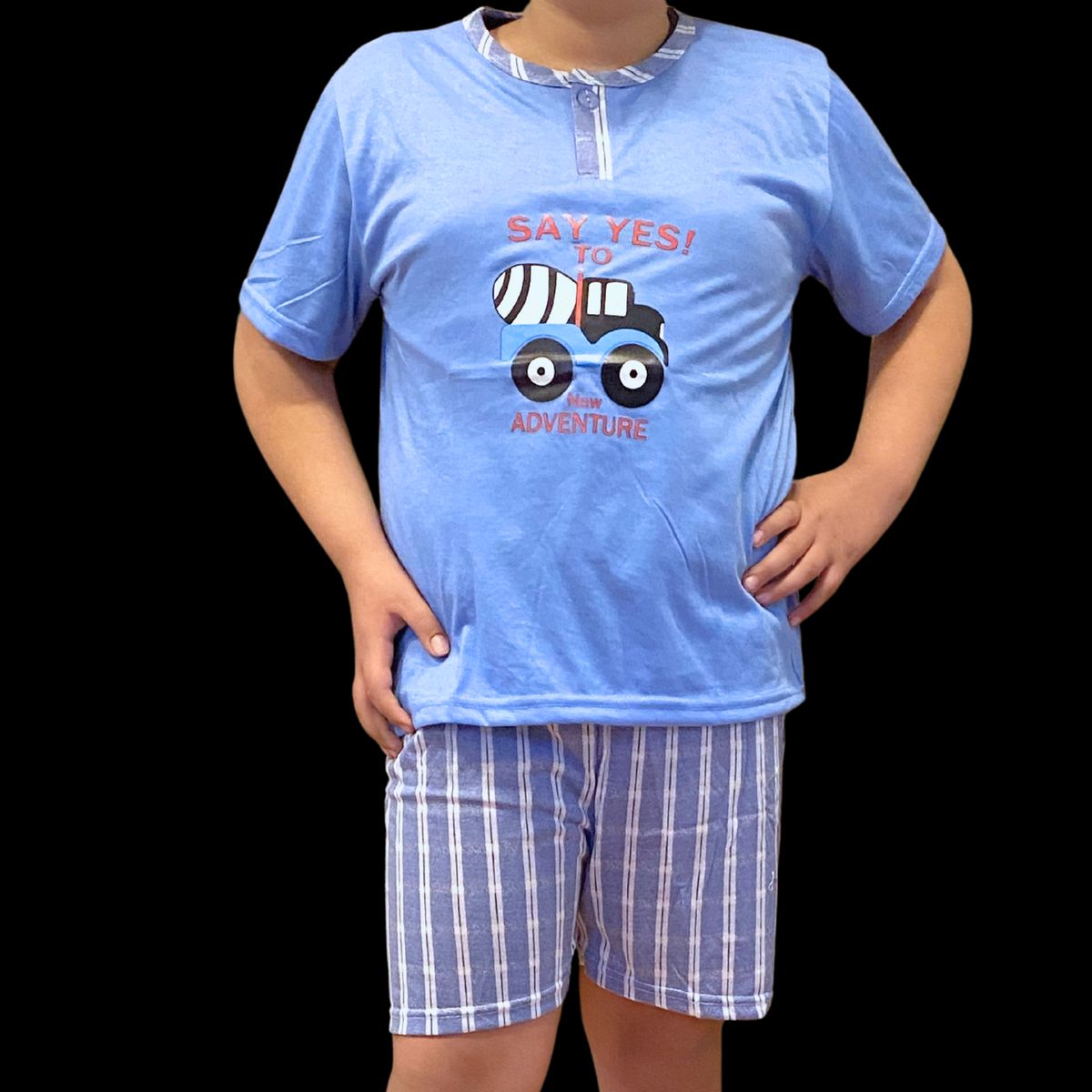 LIKE SHOP - Pijama Niño Verano Short Y Polera Diseños 351